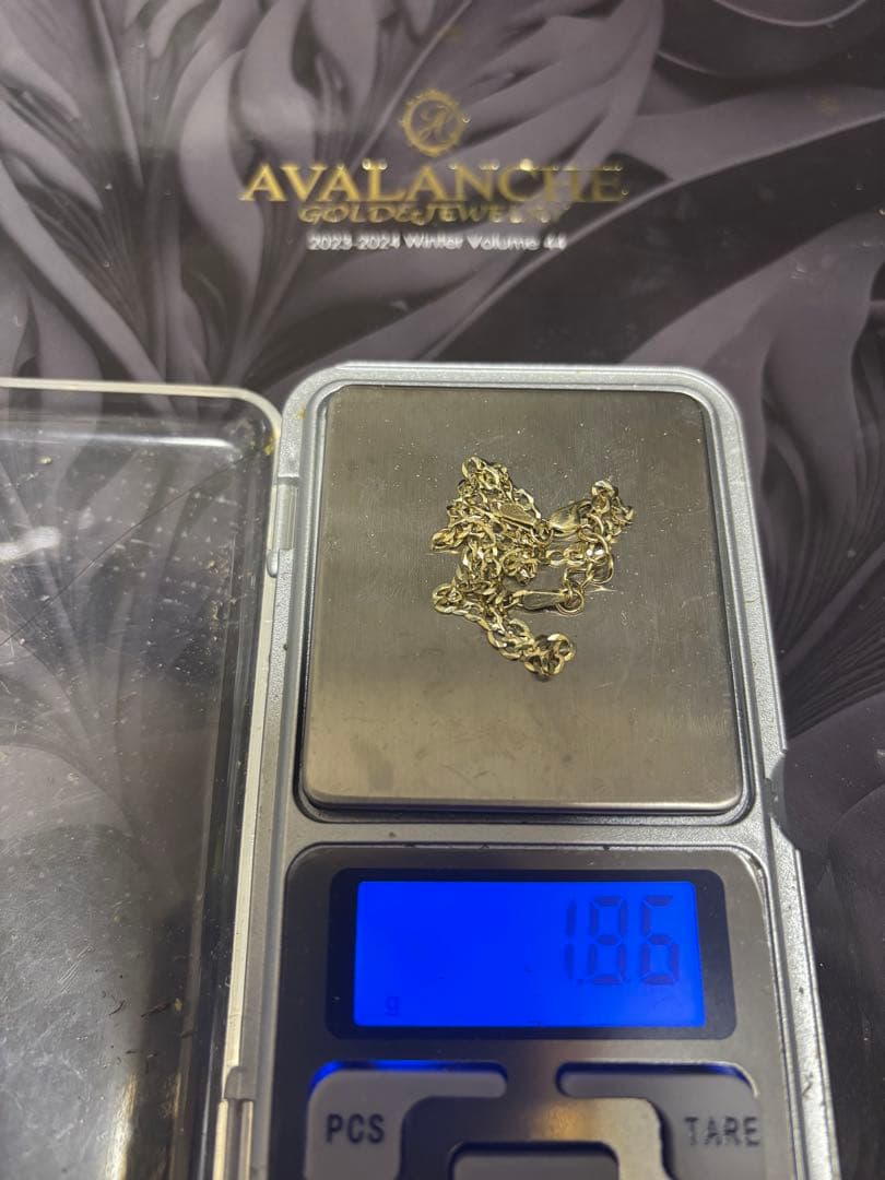 アバランチチェーンアンクレット 1.86g