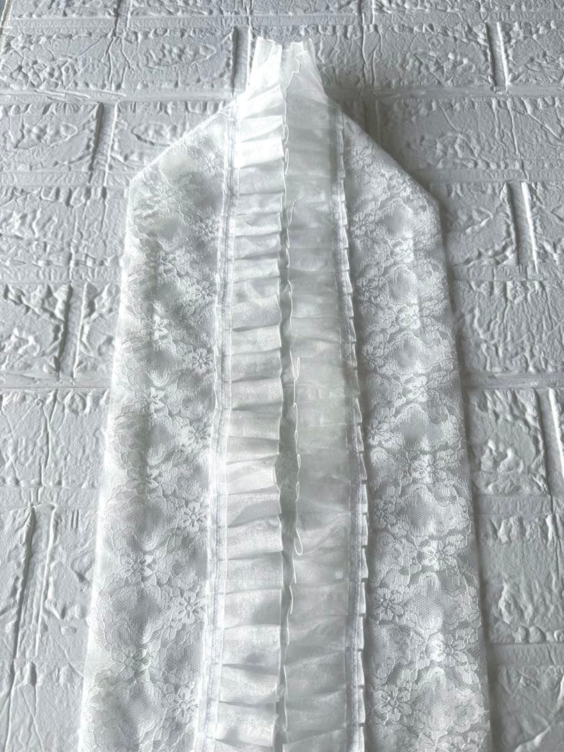 ふりふレース重ね衿　レース半衿　帯飾り　レース足袋　付け袖　パール帯締め　花飾り