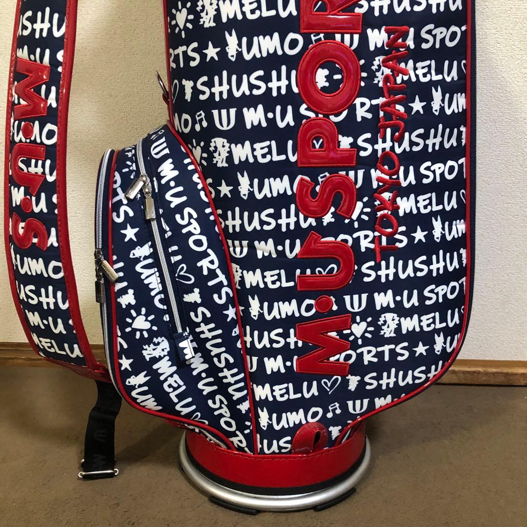 超美品 入手困難 ゴルフバッグ MUスポーツ 売り切れ 廃盤 希少 一番人気