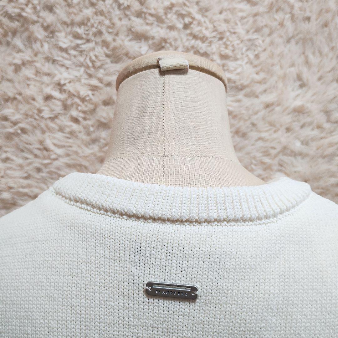 St ANDREWS　セントアンドリュース　防風ニットスニード　透かしロゴ