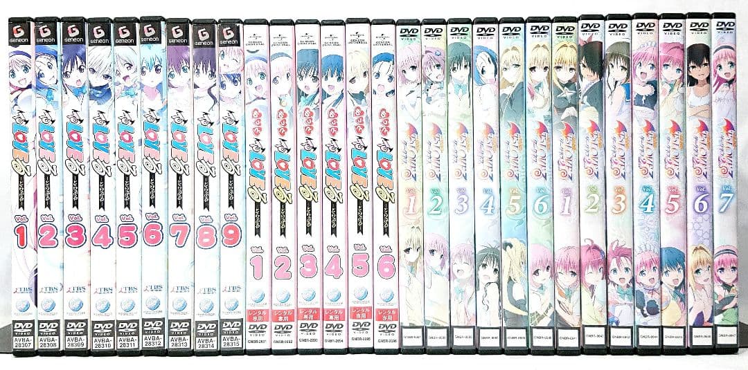 To LOVEる/とらぶる/ダークネス【1期～4期】　 DVD 全28巻 セット