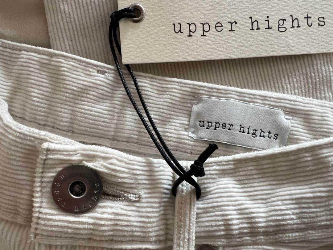 【新品未使用タグ付き】アッパーハイツupper hights 22 コーデュロイ