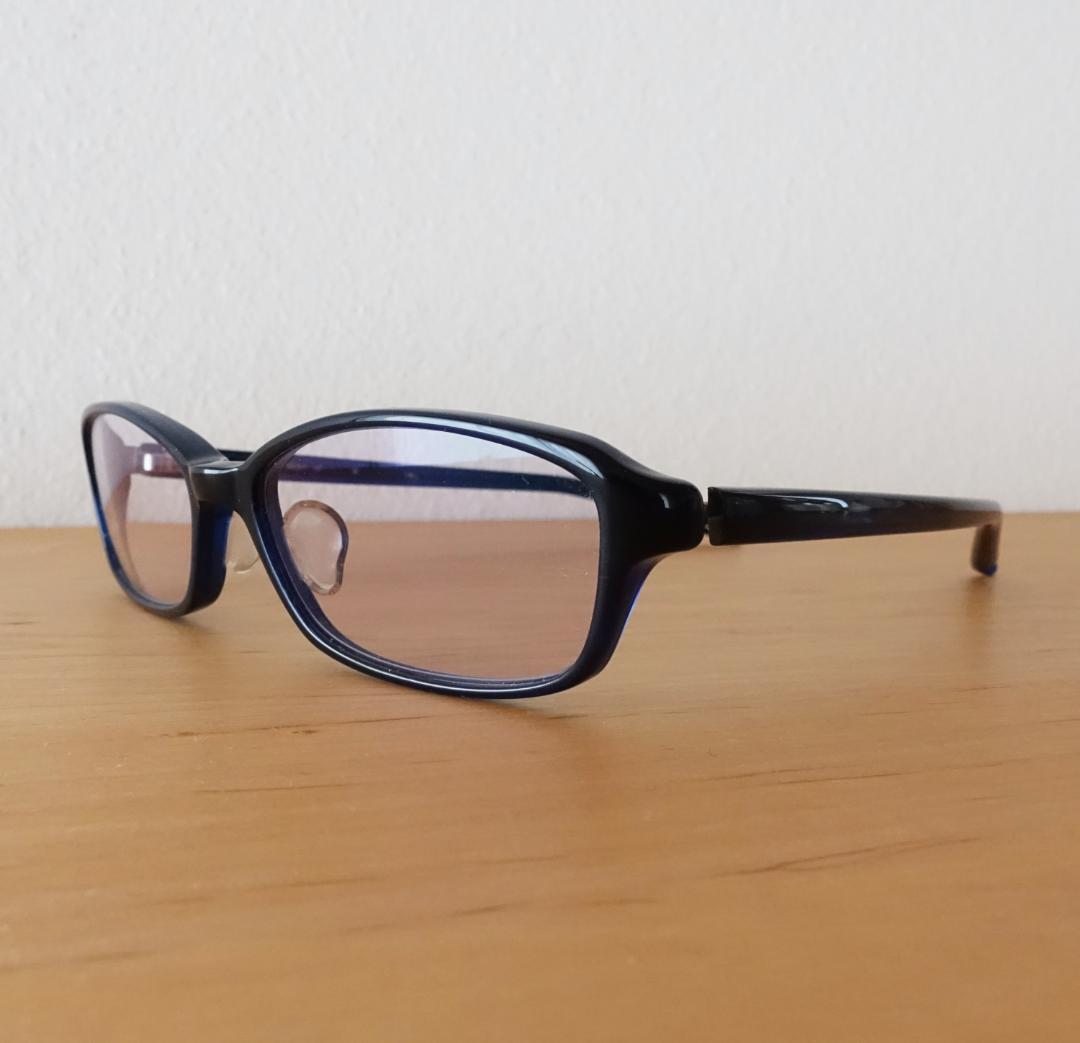 【美品】999.9 NP-86 × TALEX モアイパープル 偏光サングラス