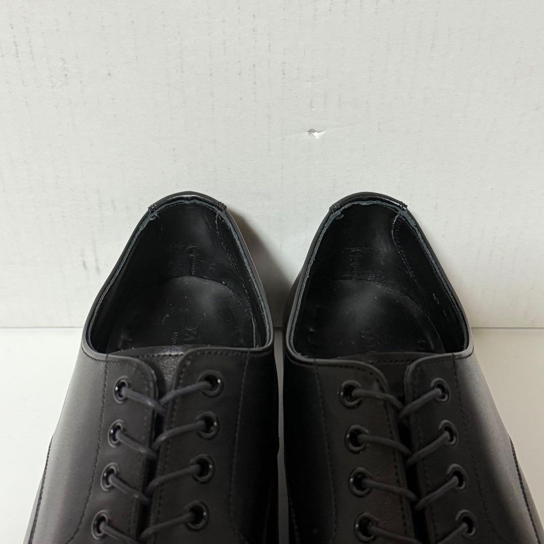 ⭐️極美品⭐️　三陽山長　ビジネスシューズ　モカシン　レースアップ　ブラック