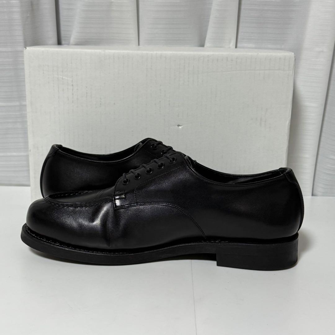 ⭐️極美品⭐️　三陽山長　ビジネスシューズ　モカシン　レースアップ　ブラック