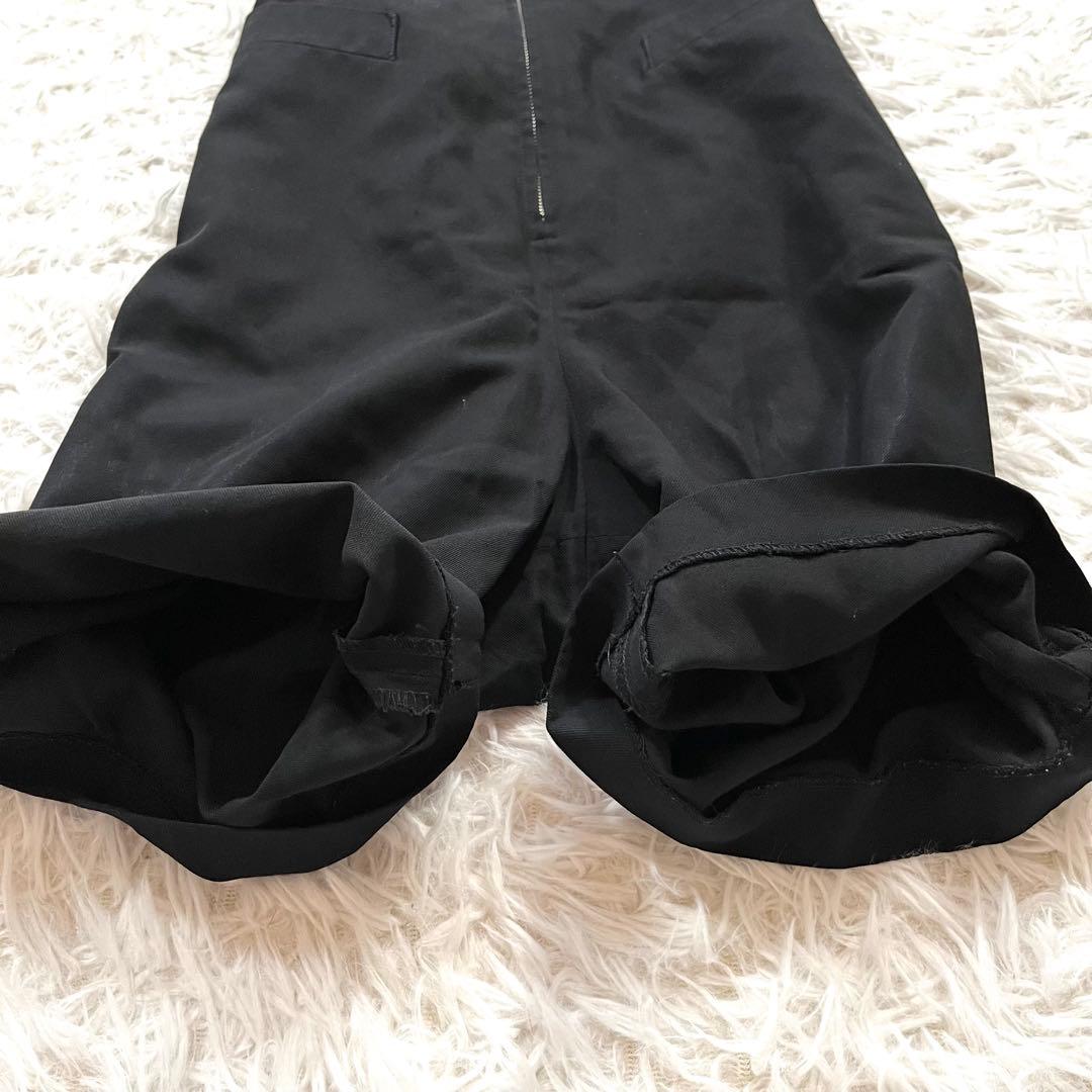 ジャンポール ゴルチエ　ショート　サロペット　オールインワン　ベルト　ブラック