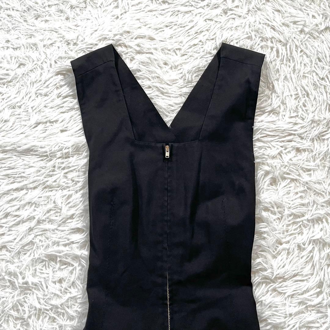 ジャンポール ゴルチエ　ショート　サロペット　オールインワン　ベルト　ブラック