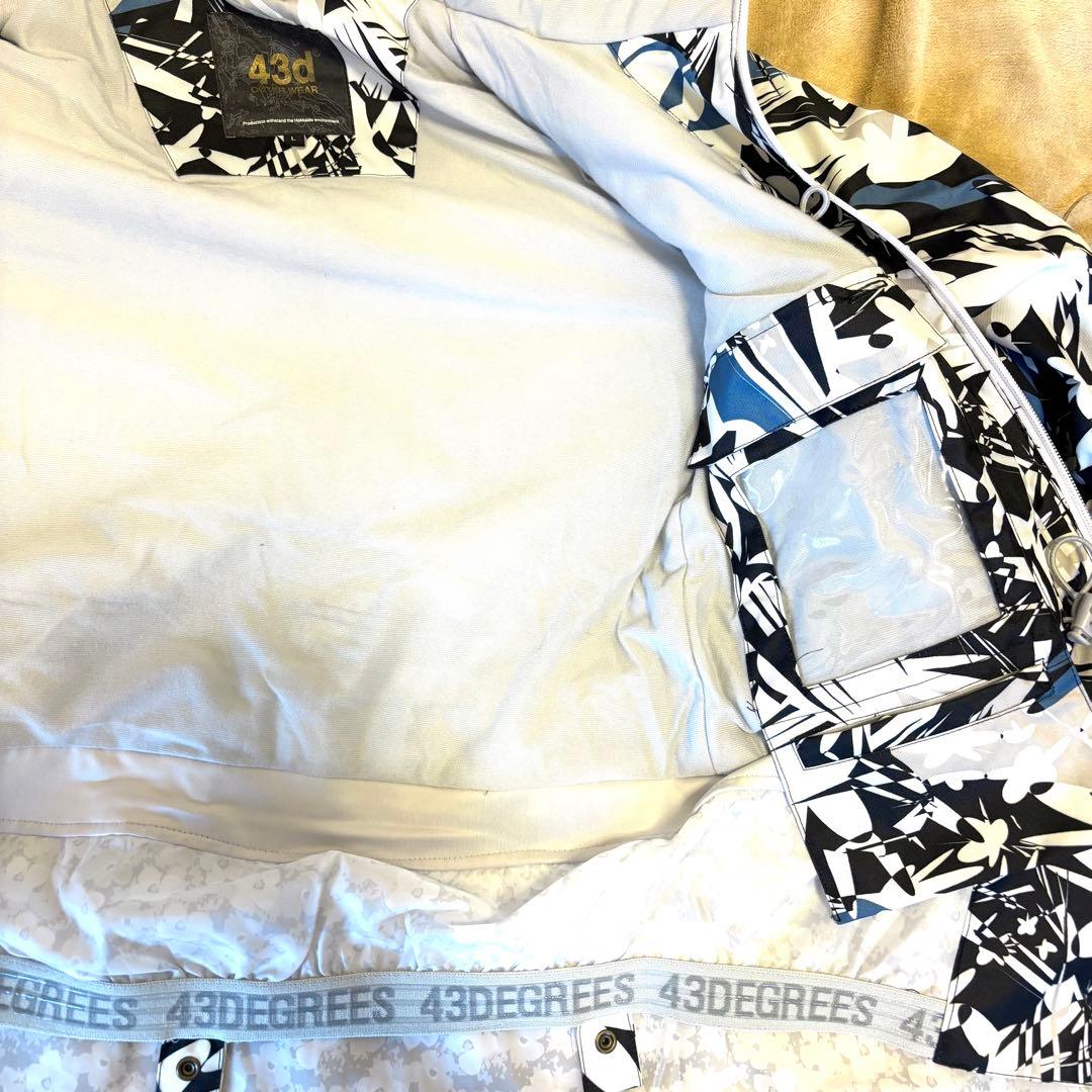43d スノーボードウェア 上下セット