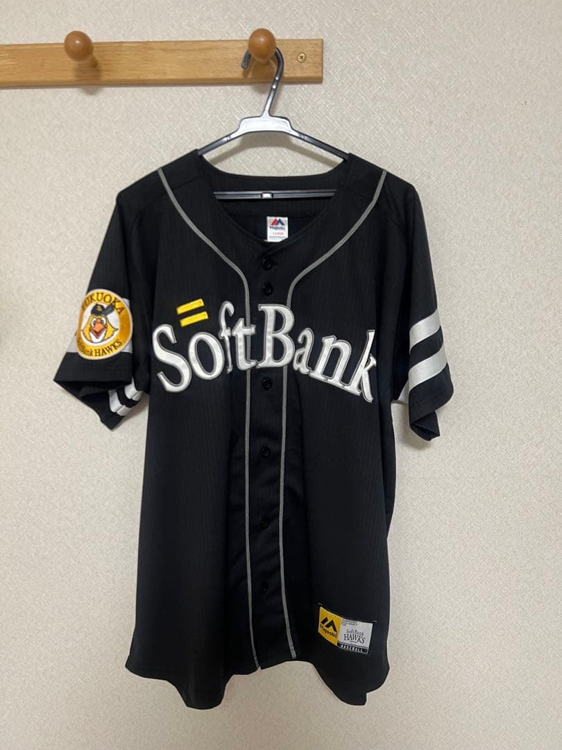 SoftBank ビジターユニフォーム 周東右京ユニフォーム
