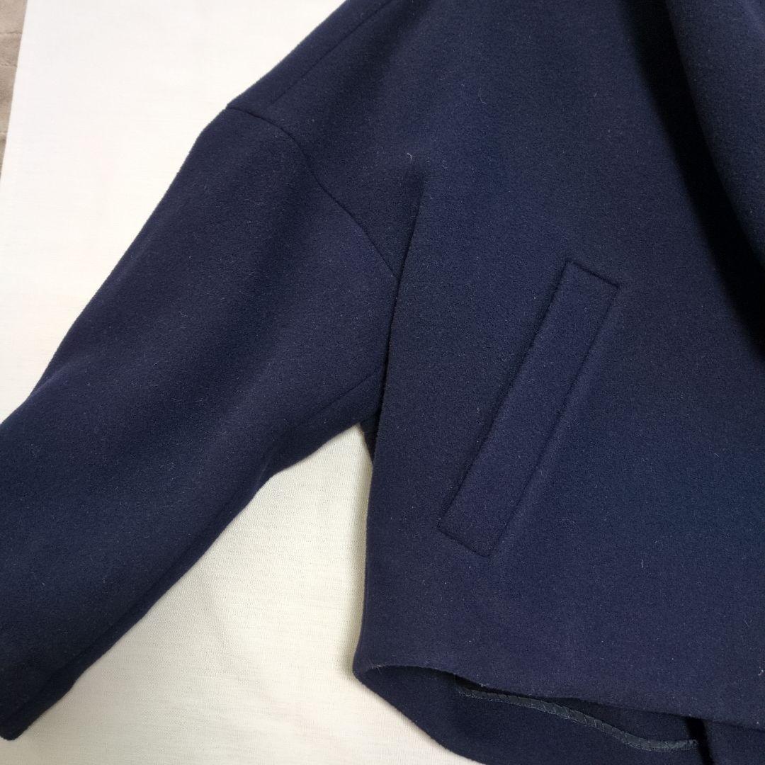 エンフォルド ・ネイビー ・ショートジャケット・SIZE36