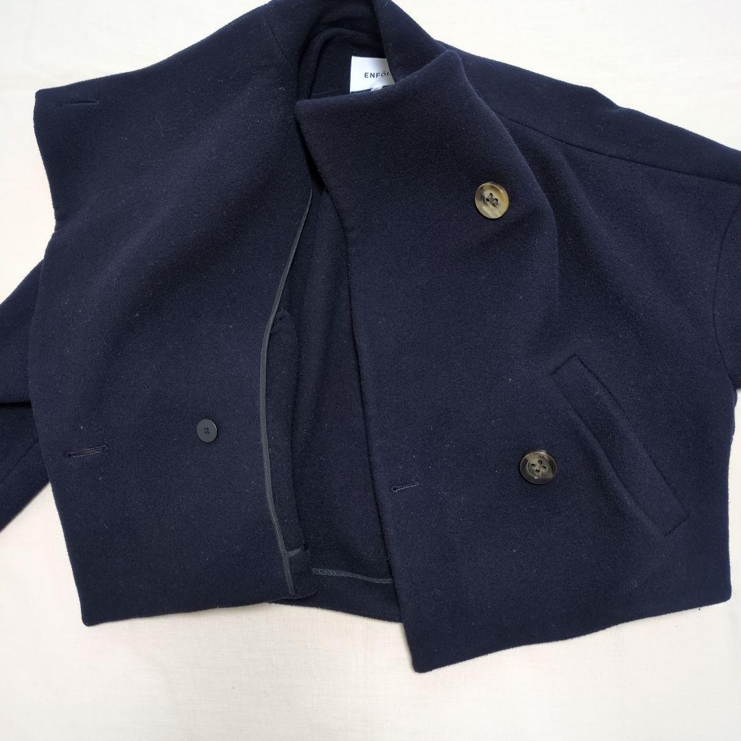 エンフォルド ・ネイビー ・ショートジャケット・SIZE36