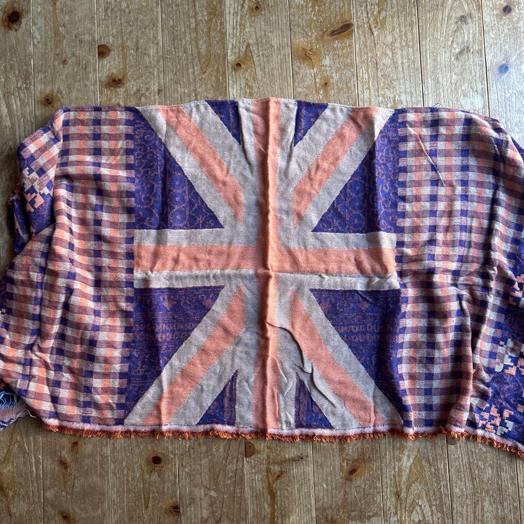 kapital ユニオンジャック　ジャガード　マフラー　ストール