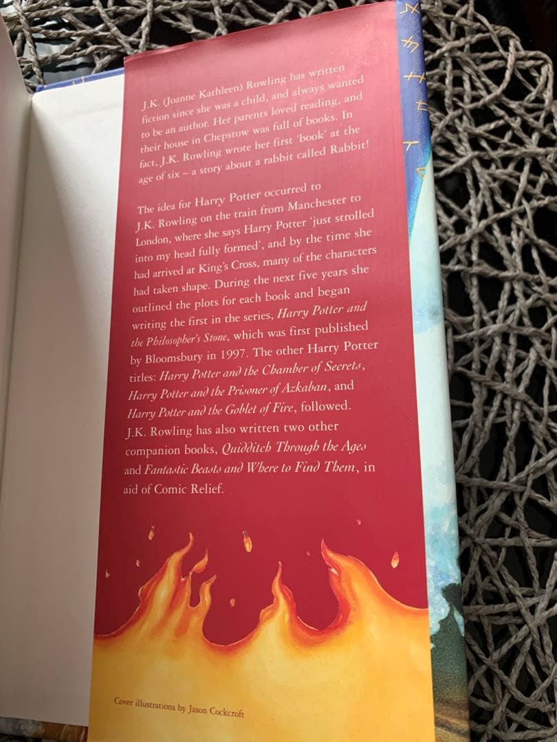 初版Harry potter FIRST EDITION HARDCOVER