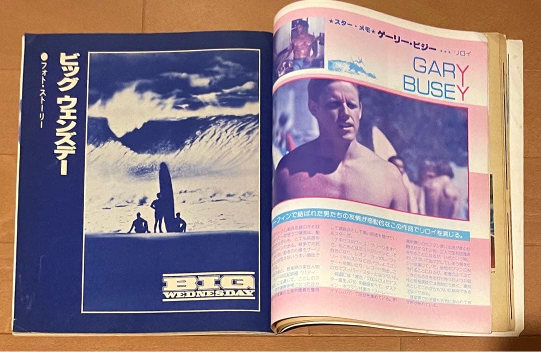 激レア　映画ファン臨時増刊　ビッグウェンズデー