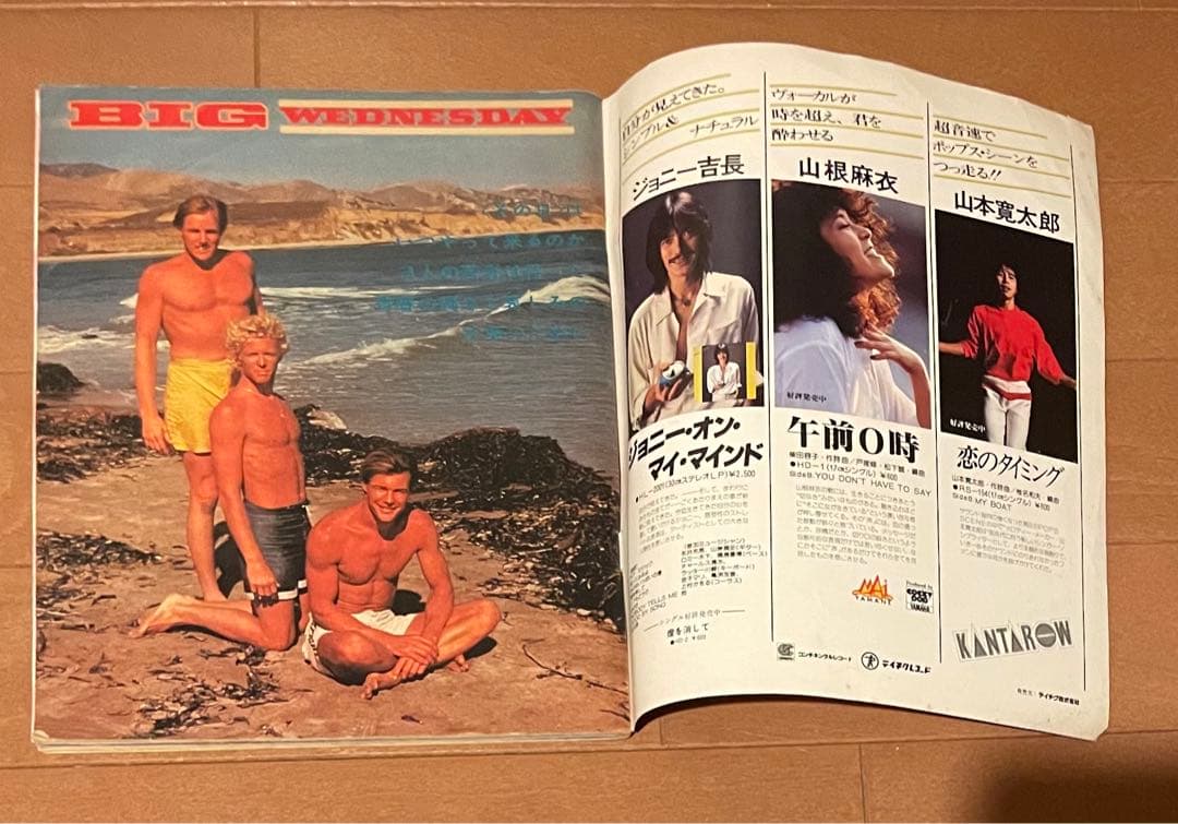 激レア　映画ファン臨時増刊　ビッグウェンズデー