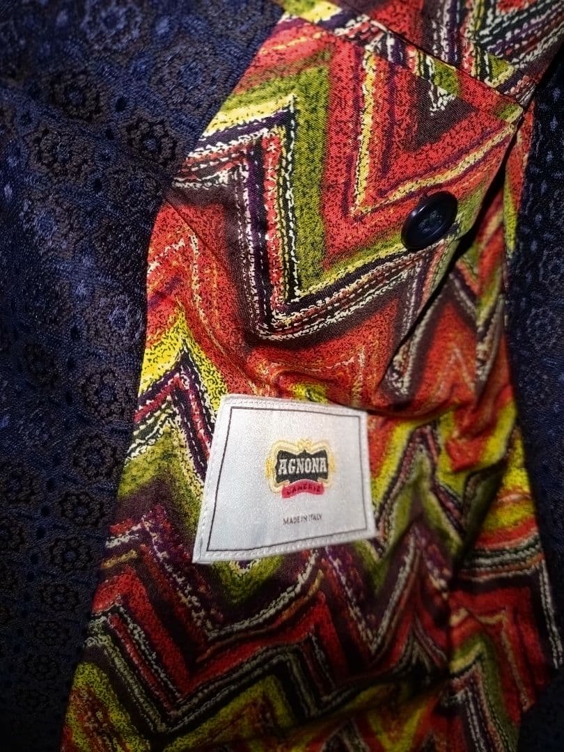 【極美品】イタリア製生地　オーダースーツ