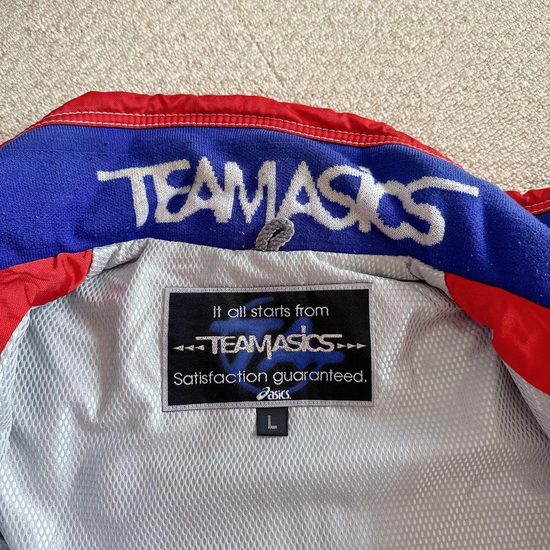 【チームアシックス】レトロ スキーウェア セットアップ (L) メンズ