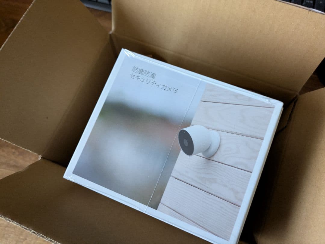 【新品未開封】防犯カメラ Google Nest Cam グーグル ネストカム