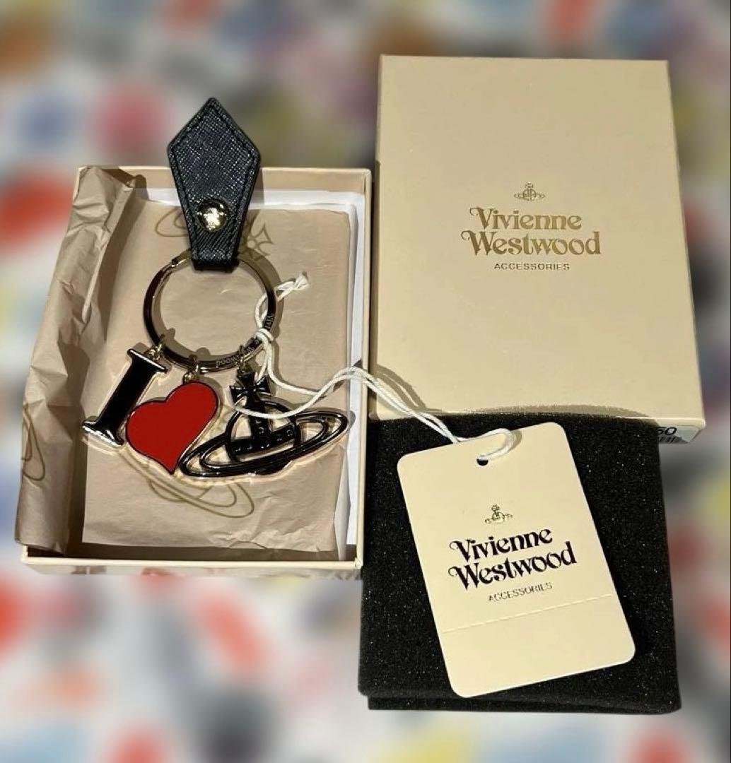 Vivienne Westwood キーリング　キーホルダー ブラック