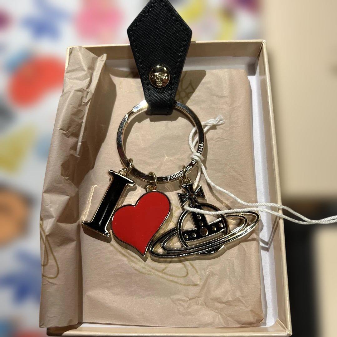 Vivienne Westwood キーリング　キーホルダー ブラック