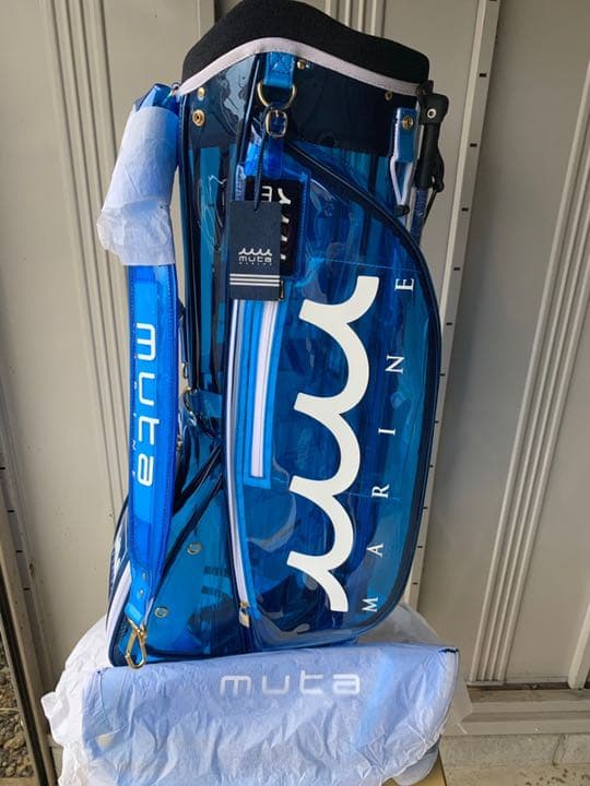 ムータ‼️ ゴルフバック‼️ ブルー‼️  未使用品‼️