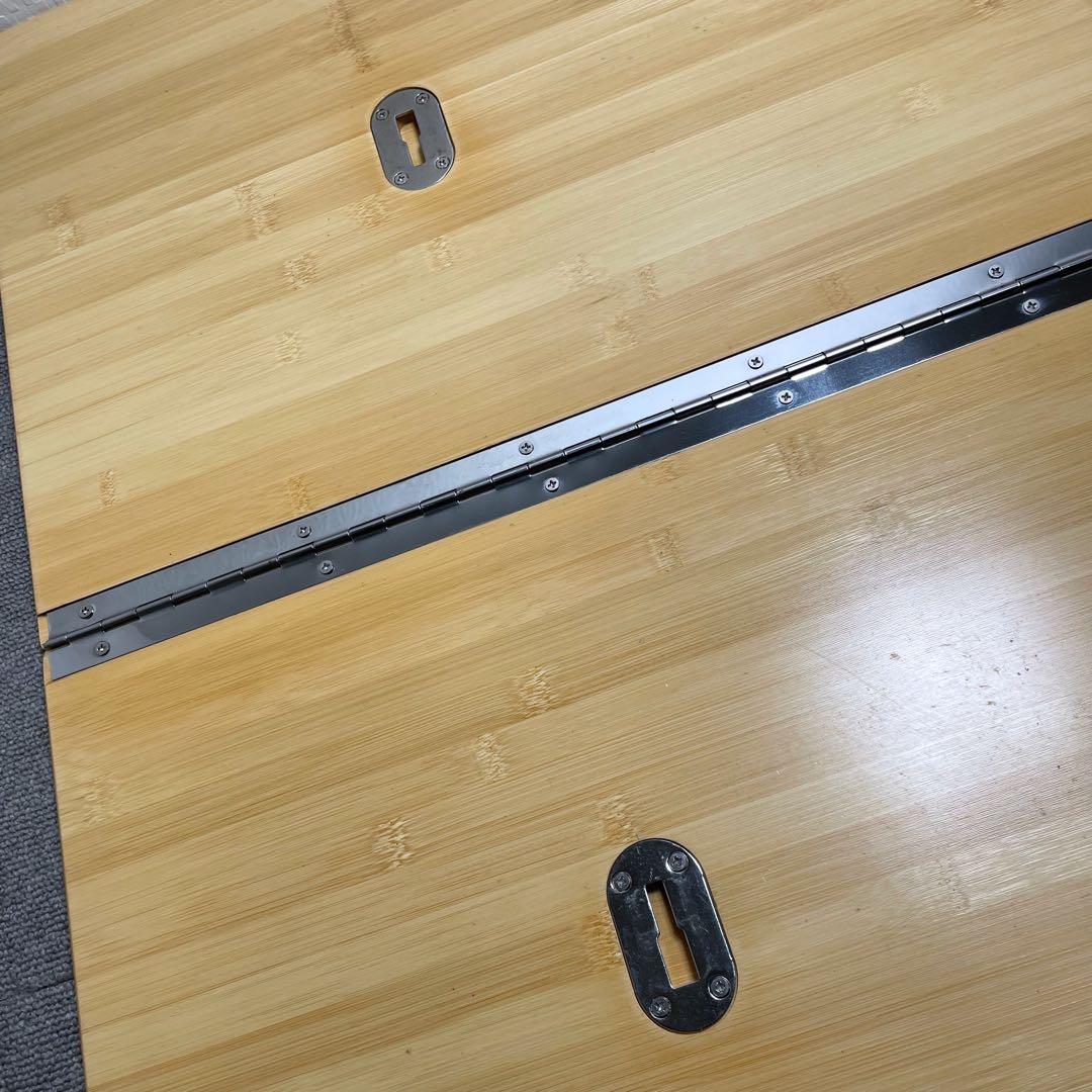  peak　LV-121T　アジャスタブルFテーブル竹　廃盤希少品