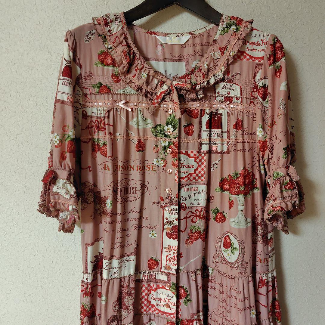 PINK HOUSEサロンドフレーズ　ロングワンピース