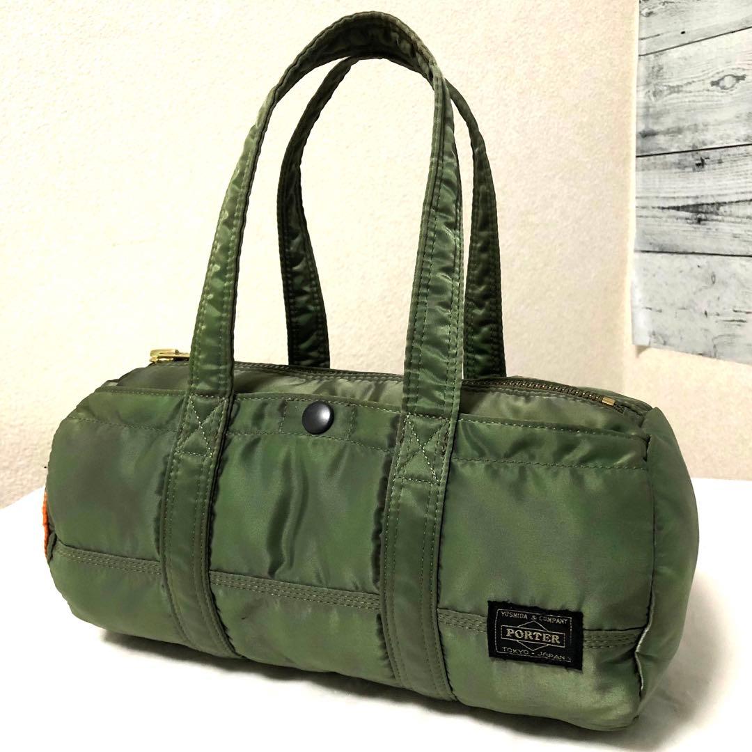 超美品✨希少 ポーター タンカー ダッフル ミニボストンバッグSサイズ セージ