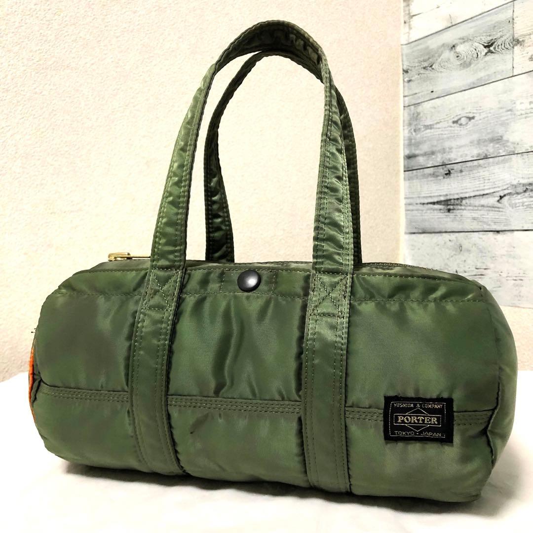 超美品✨希少 ポーター タンカー ダッフル ミニボストンバッグSサイズ セージ