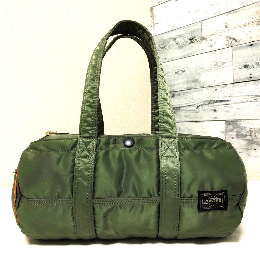超美品✨希少 ポーター タンカー ダッフル ミニボストンバッグSサイズ セージ