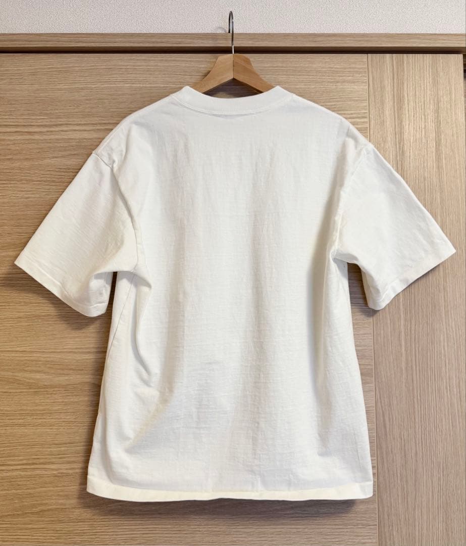 トップス AURALEE Heavy Weight Pocket Tee / WHITE