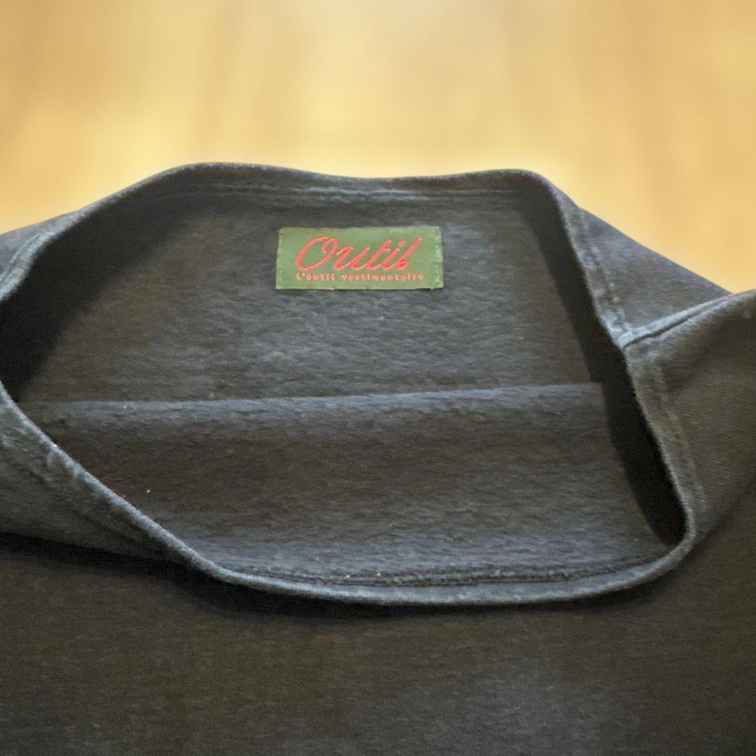 OUTIL TRICOT AAST ウティ バスクシャツ　裏起毛