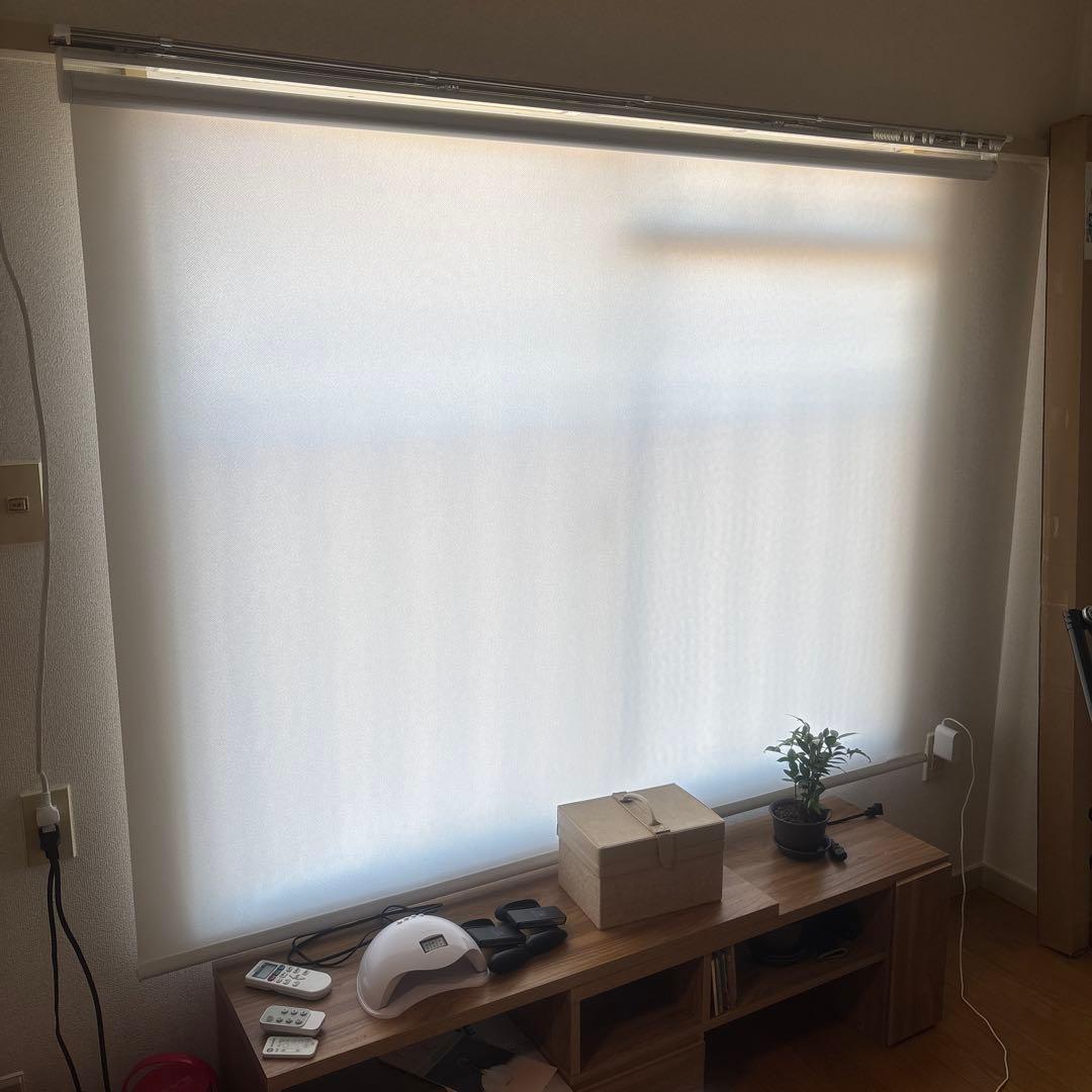 TOSO ロールスクリーン ホワイト 幅1800mm×高さ1500mm