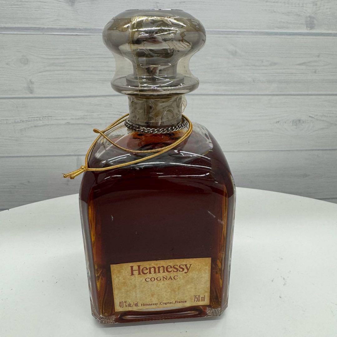 [未開栓] Hennessy ヘネシー　シルバートップブック型青箱700ml
