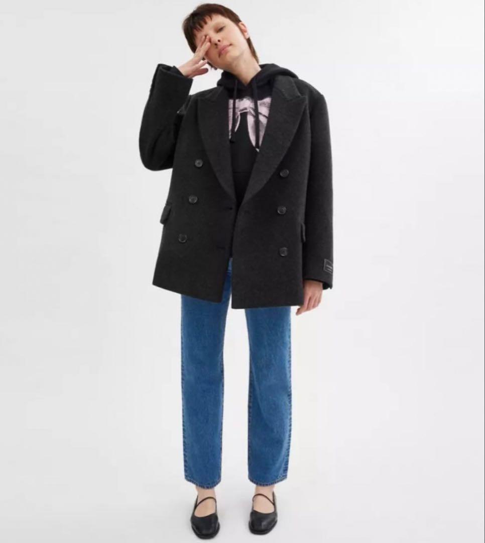 COACH リサイクルウール　ショートコート