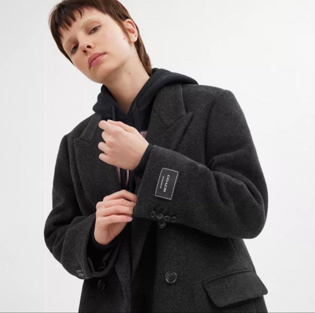 COACH リサイクルウール　ショートコート