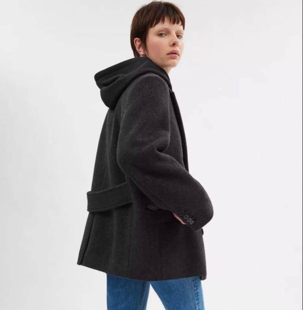 COACH リサイクルウール　ショートコート