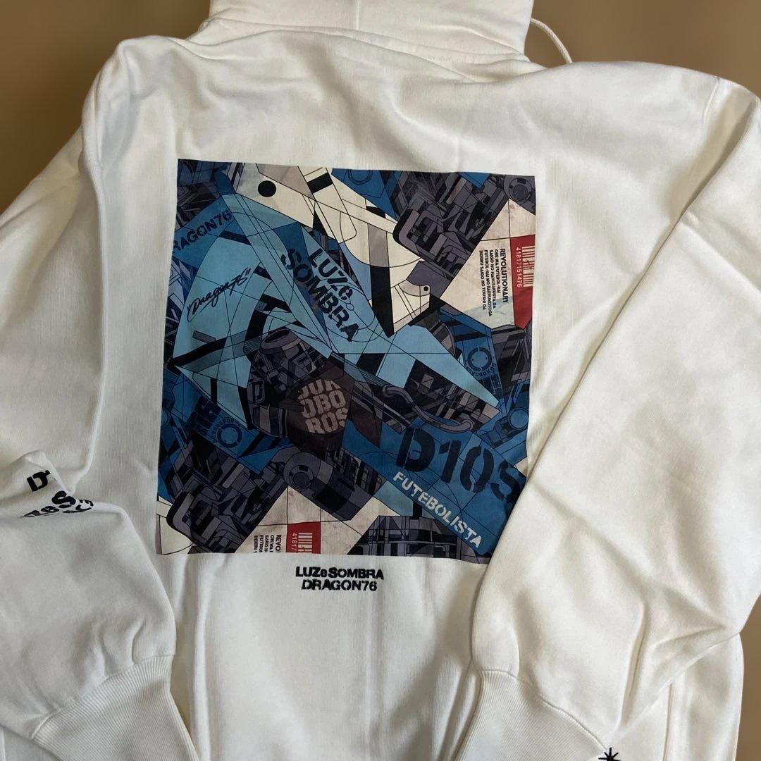 H*o様 LUZeSOMBRA ホワイト フーディー Lサイズ