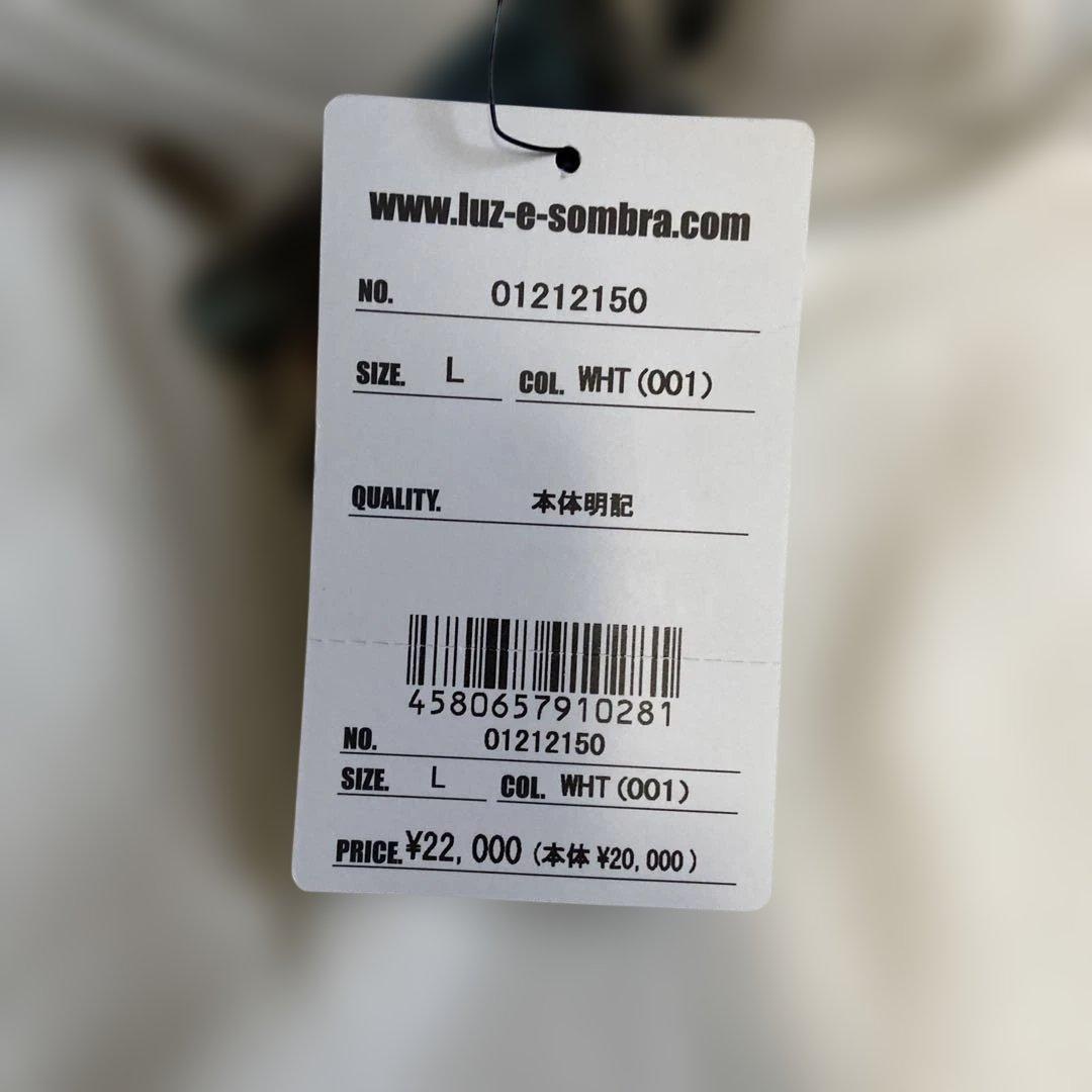 H*o様 LUZeSOMBRA ホワイト フーディー Lサイズ