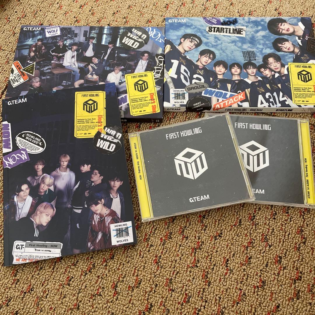 &TEAM 1st ALBUM First Howling NOW 5個セット