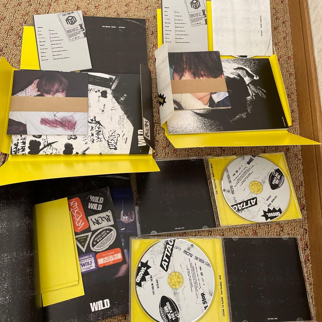 &TEAM 1st ALBUM First Howling NOW 5個セット