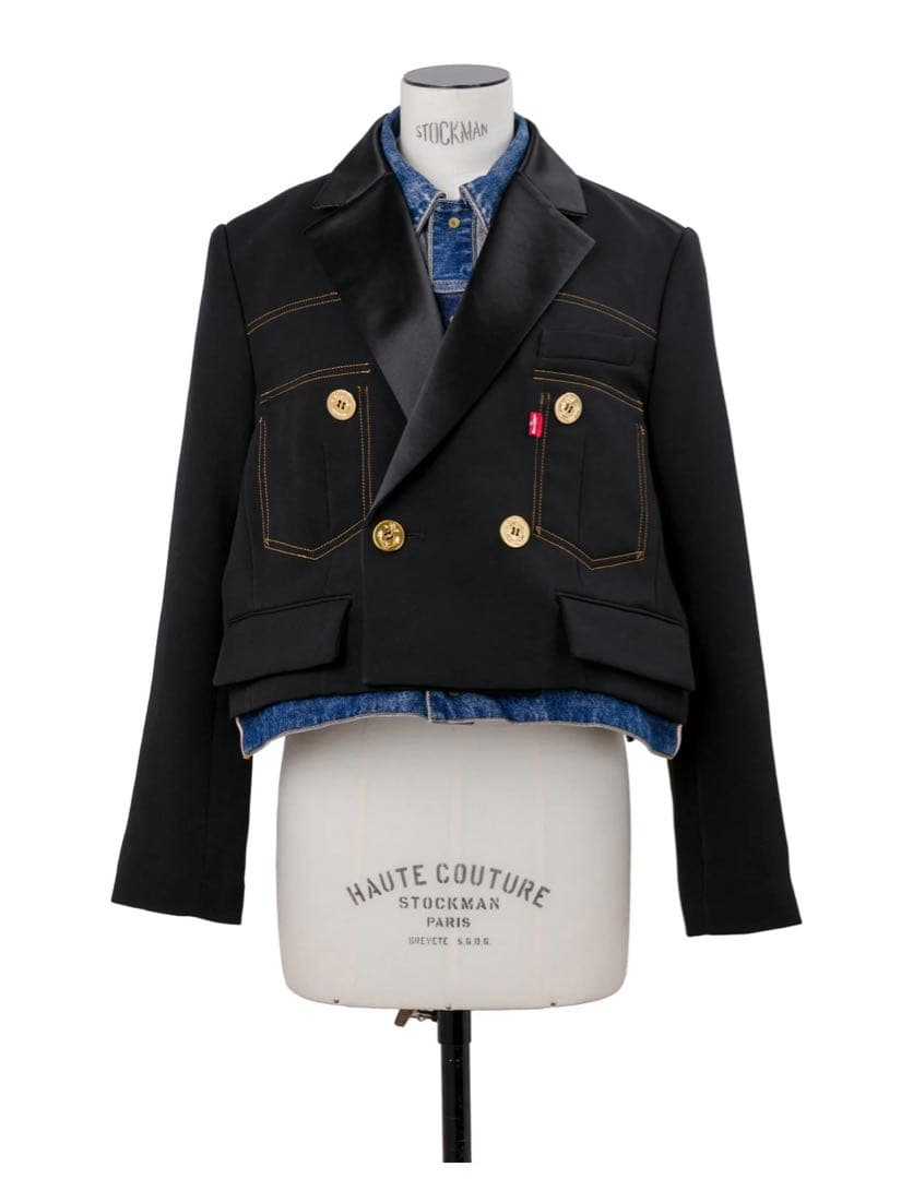 Sacai Levi's Matelasse Twill JACKET サイズ2