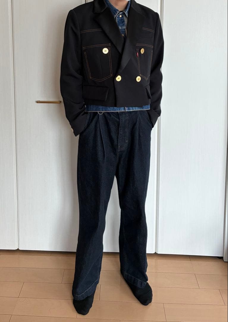 Sacai Levi's Matelasse Twill JACKET サイズ2