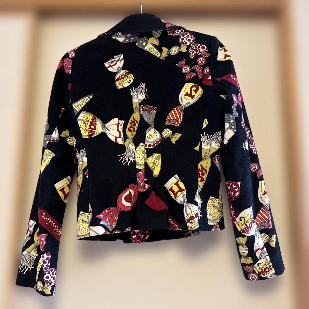 Moschino キャンディ柄 テーラードジャケット