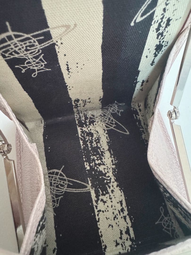 ヴィヴィアンウエストウッド 口金二つ折り ミニ財布