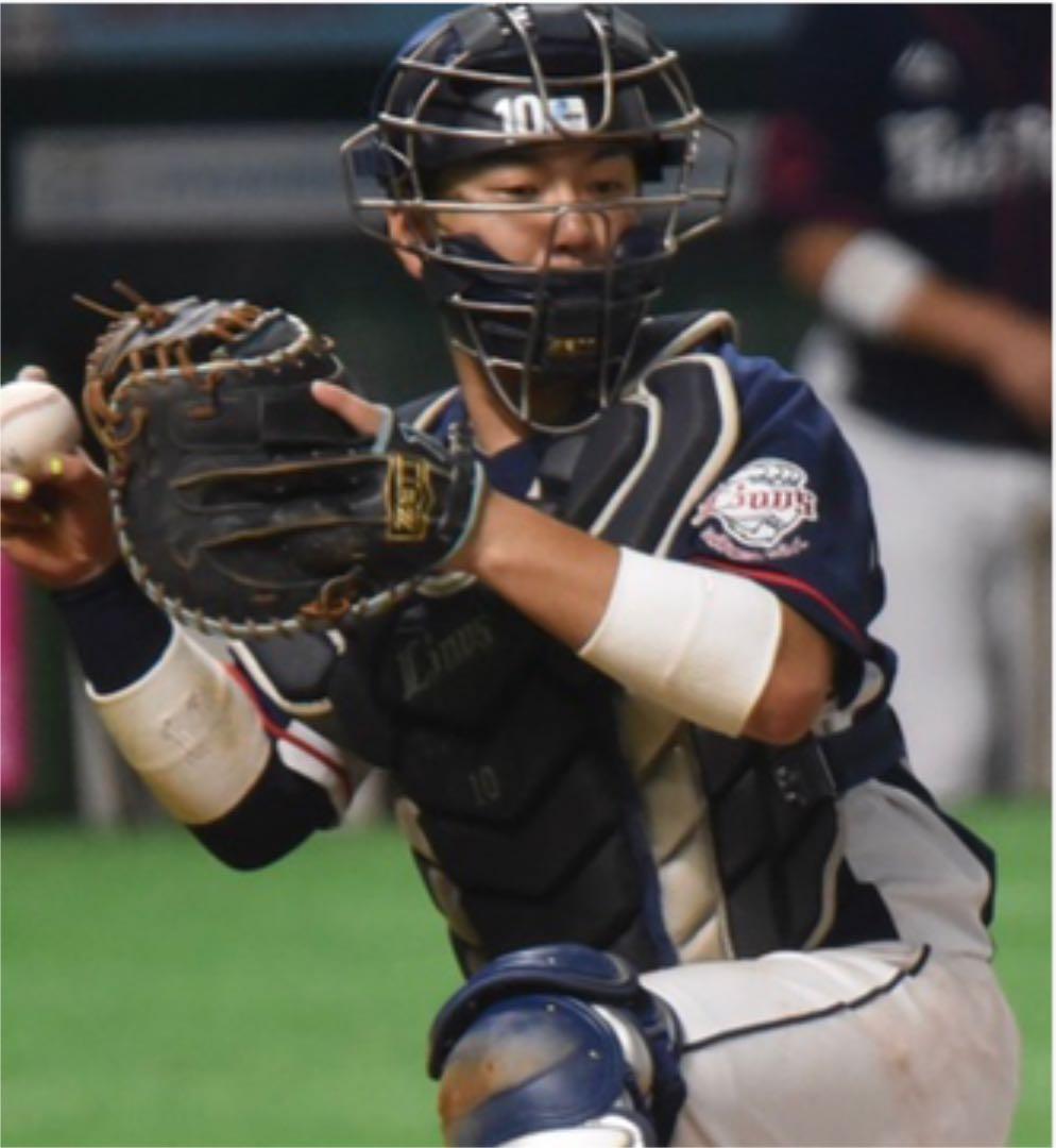 森友哉　プロ支給品　プロ実使用　キャッチャーミット　西武　オリックス　ZETT