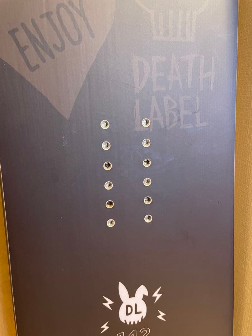 DEATH LABEL スノーボード　142㎝　BLACK FLAG
