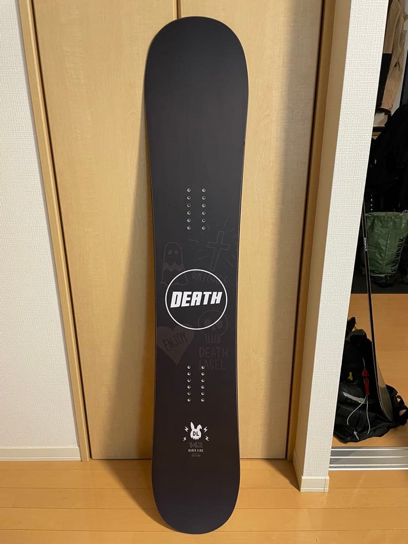 DEATH LABEL スノーボード　142㎝　BLACK FLAG
