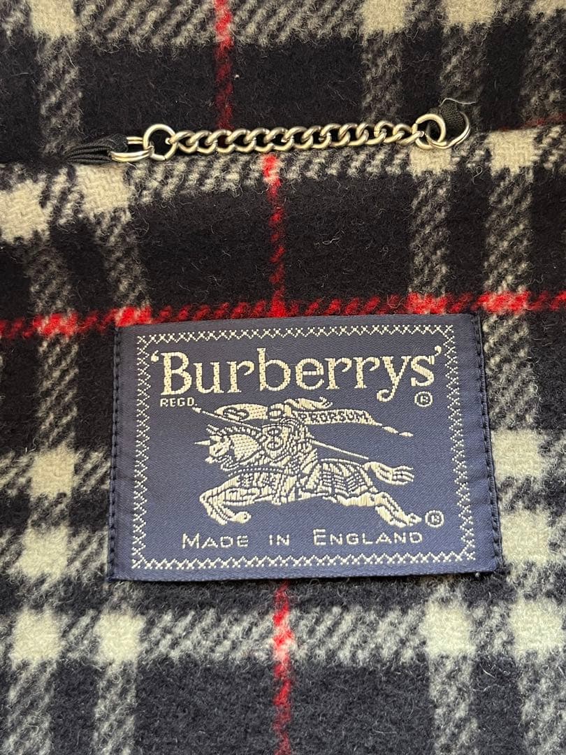 Burberrys ダッフルコート 英国製　ネイビー 1970-80購入品