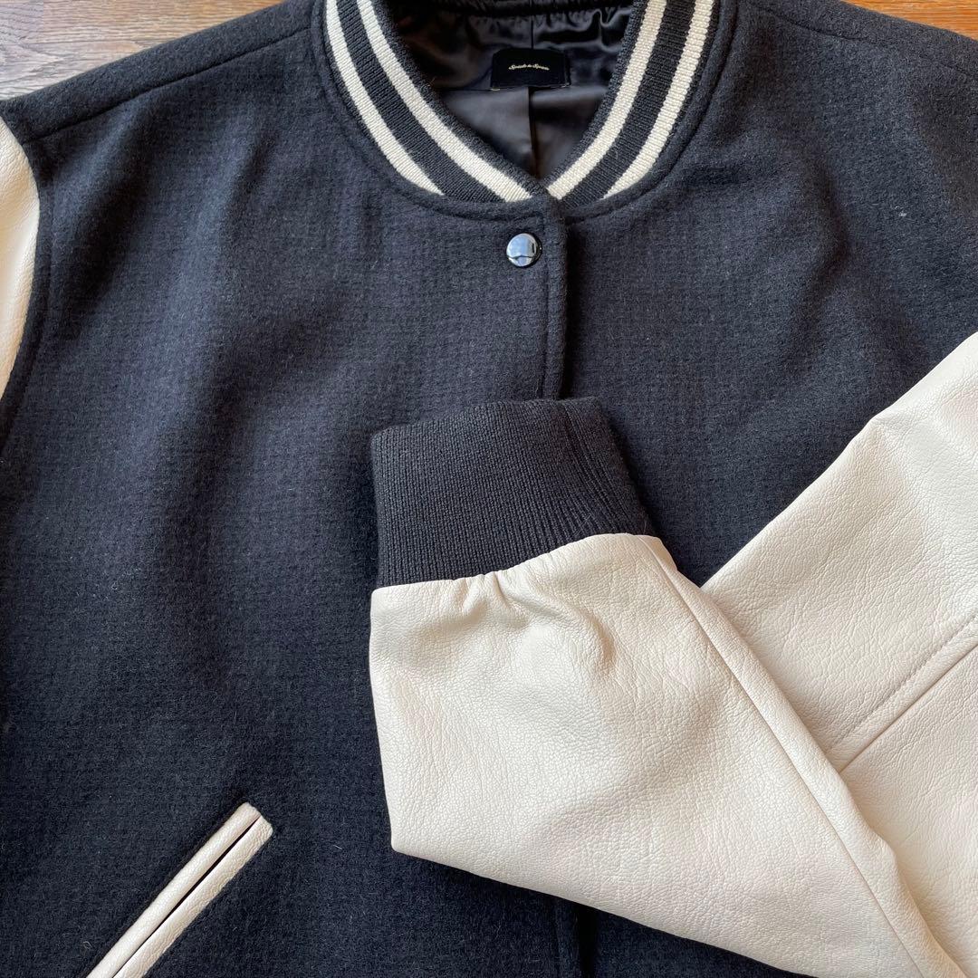 【未使用・タグ付】 Spick & Span スタンダードスタジャン／38